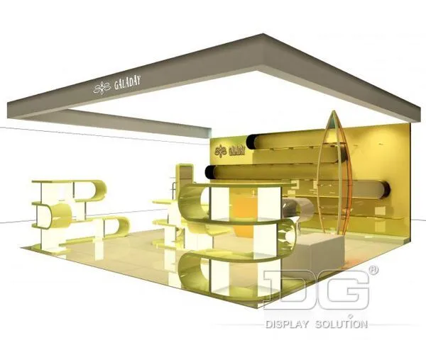 Estantes de exhibición de zapatos de pared de alta gama FT40 1