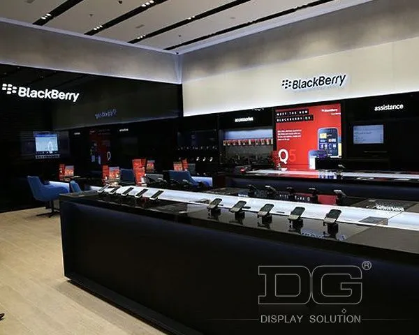 EL08 ဆန်းသစ်တီထွင်သော ဖုန်းဆိုင် ဒီဇိုင်း ပရိဘောဂ 1