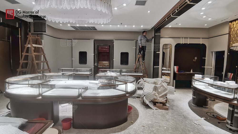 Projet Laofengxiang Luxusgeschäft 26