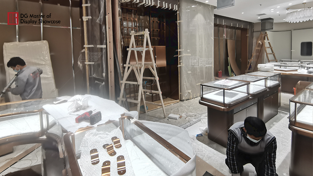 Projet Laofengxiang Luxusgeschäft 21