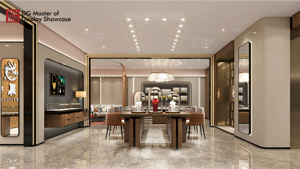 Projet Laofengxiang Luxusgeschäft 11