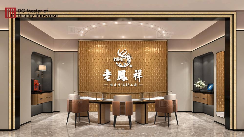 Projet Laofengxiang Luxusgeschäft 10