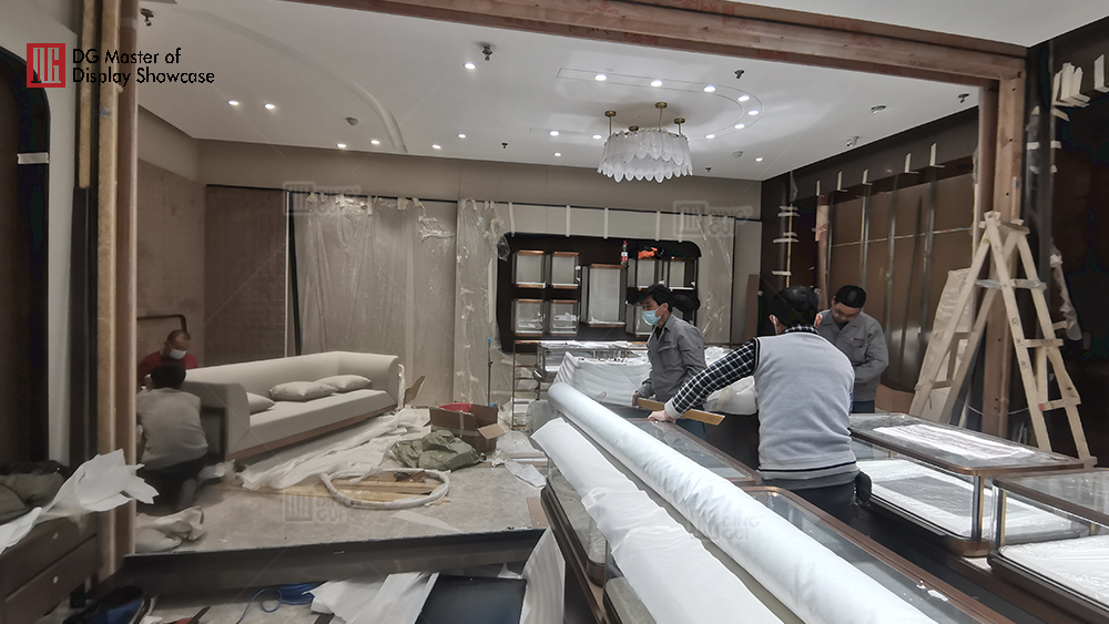 Projet Laofengxiang Luxusgeschäft 25