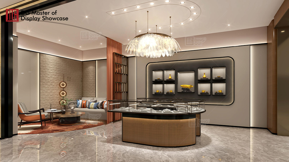 Projet Laofengxiang Luxusgeschäft 12