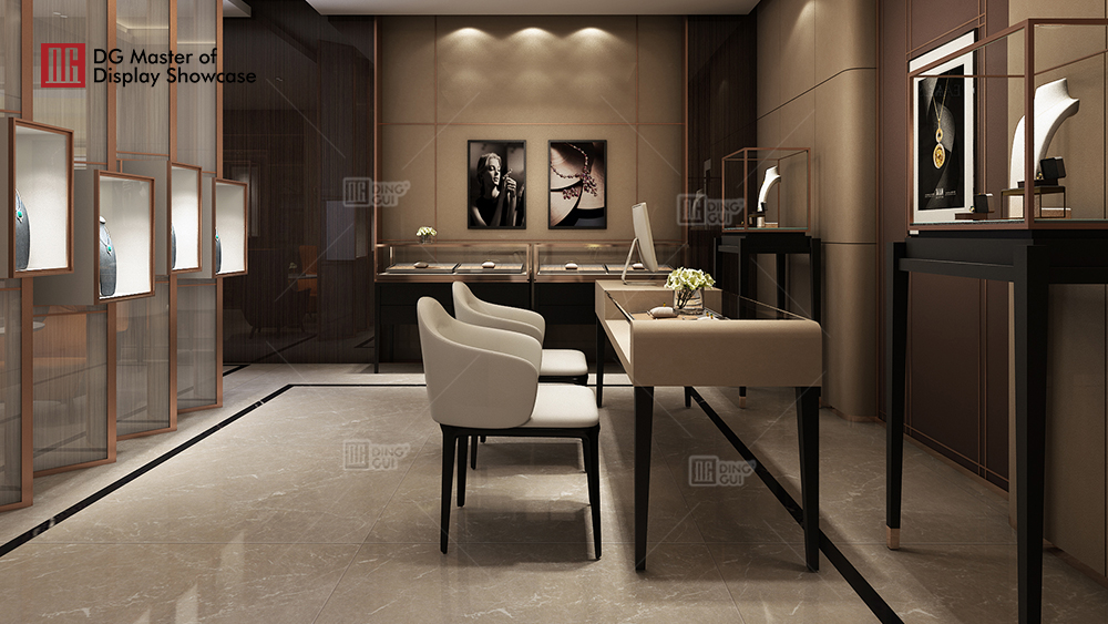 Projekt für eine exklusive Schmuckausstellung einer Luxusmarke in Bahrain 7