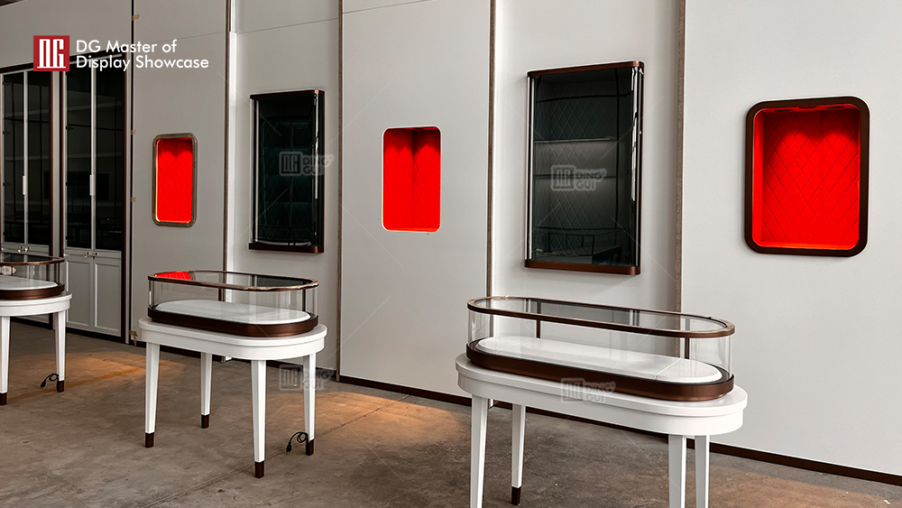 Projekt vitríny pro luxusní klenotnictví v USA 7