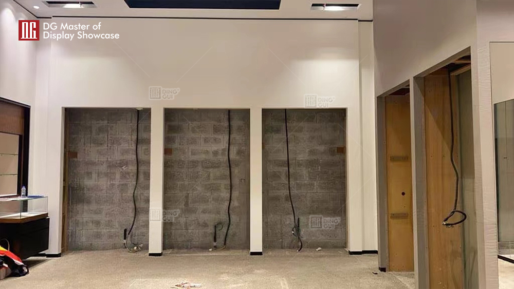 Specialdesignat utställningsprojekt för exklusiva lyxsmycken i Dubai 1