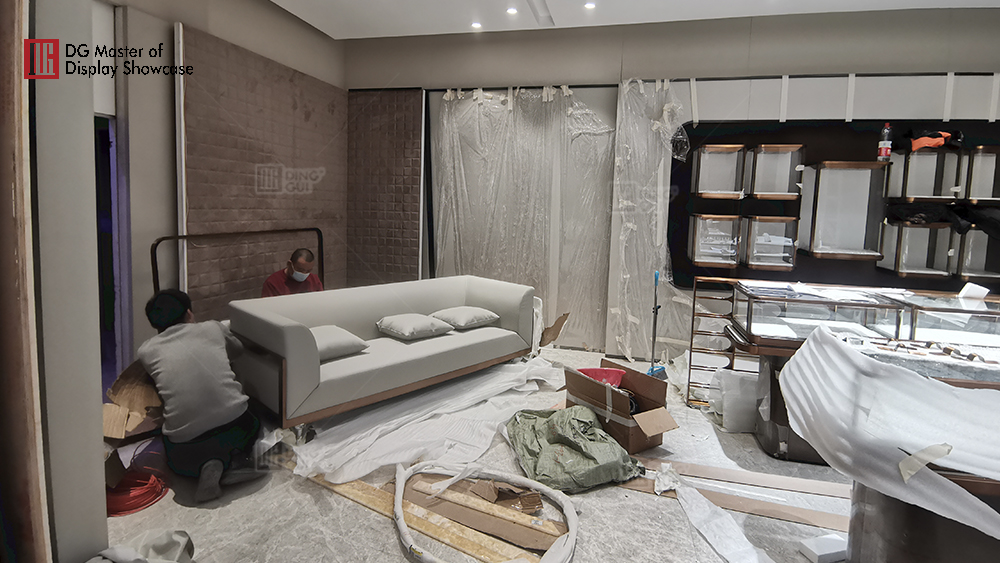 Projekt výstavy luxusních klenotnictví Laofengxiang 10