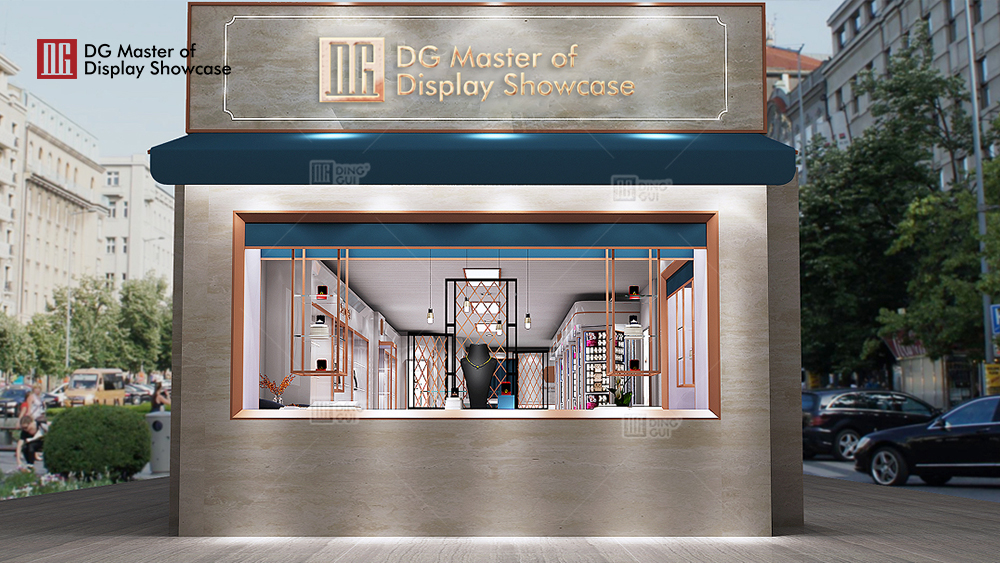 Projekt für eine exklusive Schmuckausstellung in der Schweiz 3