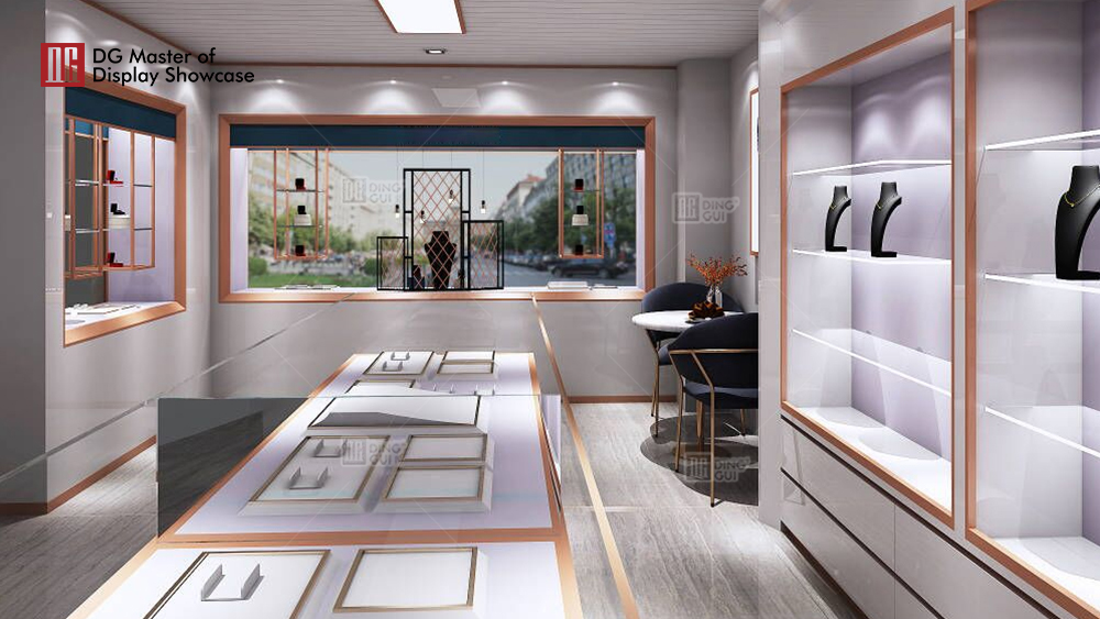 Projekt für eine exklusive Schmuckausstellung in der Schweiz 4