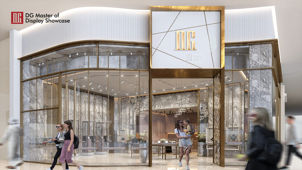 Projekt für eine exklusive Schmuckausstellung in Dubai 1