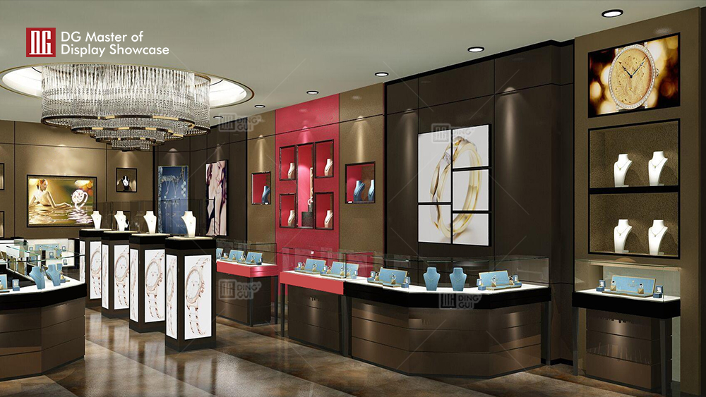 High-End Luxury Jewelry Showcase Customization Project In USA 2