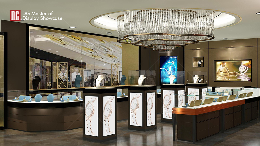 High-End Luxury Jewelry Showcase Customization Project In USA 3