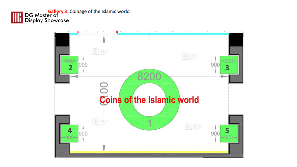 Saudi Museum Display Showcase Project 3