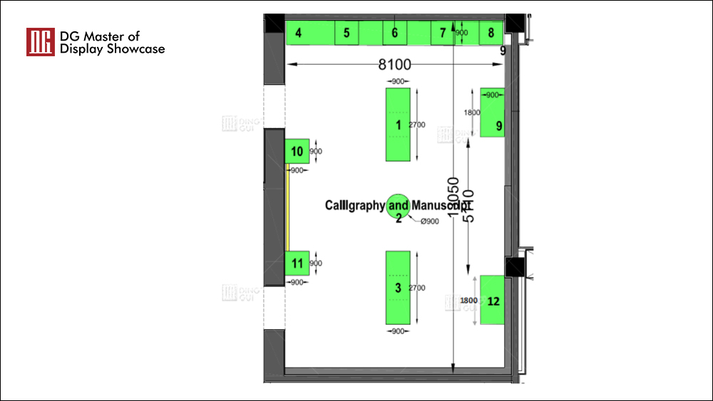 Saudi Museum Display Showcase Project 5