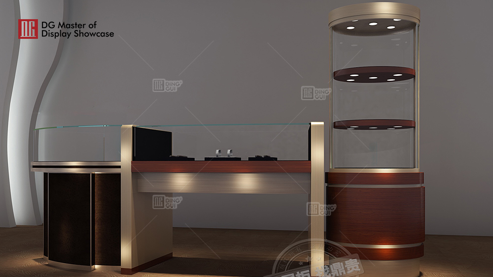 Shanghai National Toldlager High-End Luxury Showcase-projekt 4