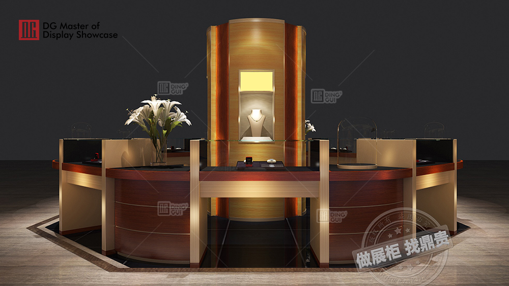 Shanghai National Toldlager High-End Luxury Showcase-projekt 1