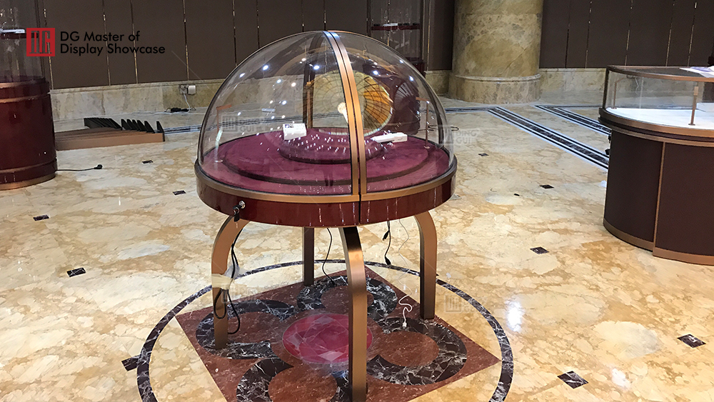 Shanghai National Toldlager High-End Luxury Showcase-projekt 6