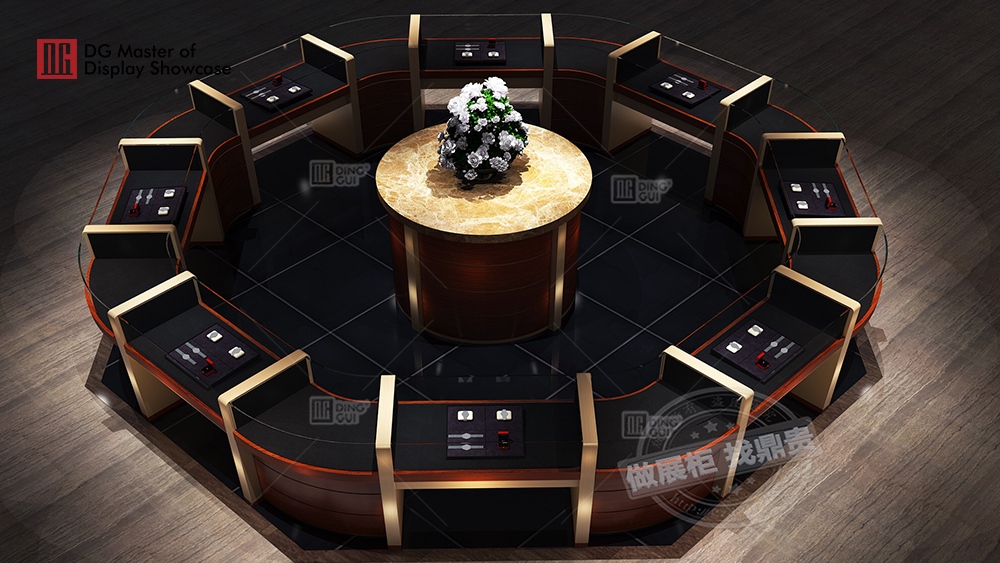 Shanghai National Toldlager High-End Luxury Showcase-projekt 3