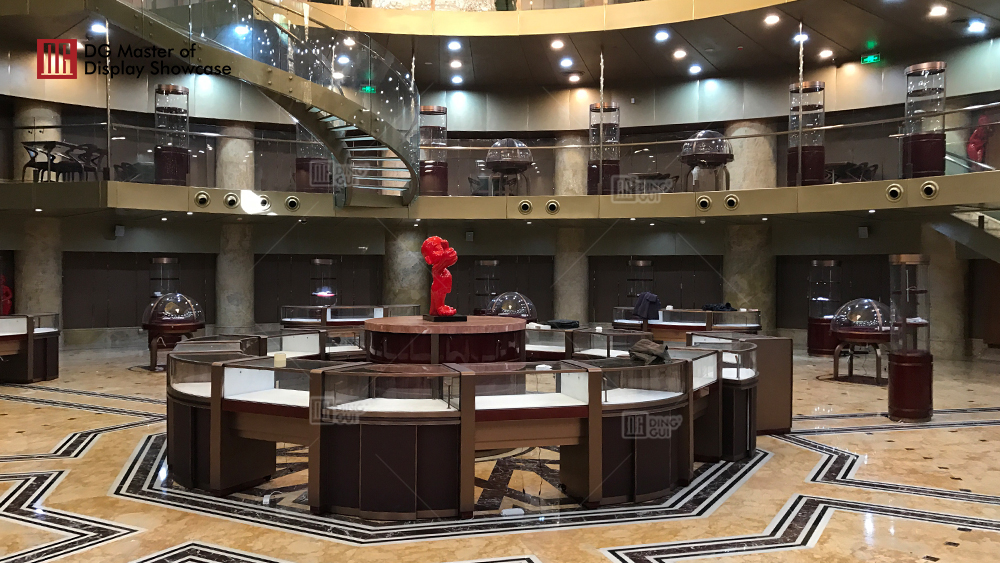 Shanghai National Toldlager High-End Luxury Showcase-projekt 5