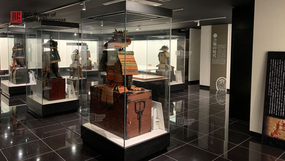 Japanese History Museum showcase custom project 7