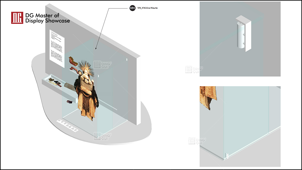 Nationalmuseum-Showcase-Projekt auf Französisch 3