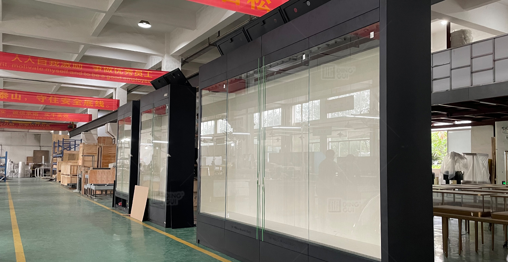 Trinidadian Historical Figures Memorial Hall display cases design project 2