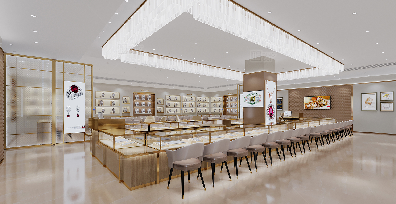 Komplexní řešení pro obchody s luxusními šperky v Indii 2