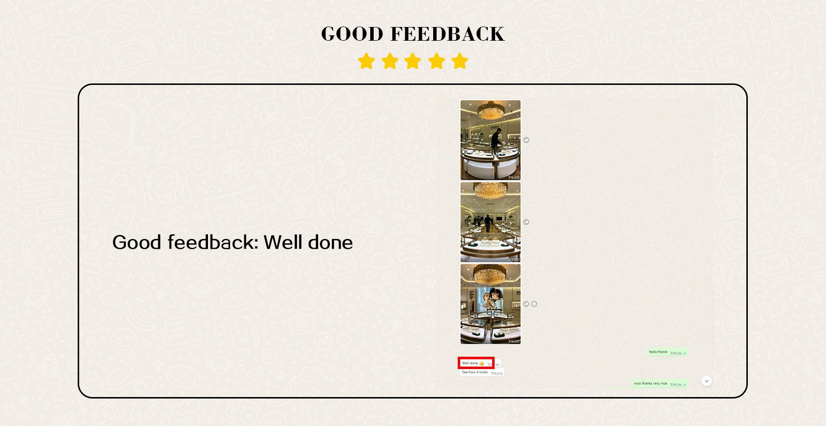 India high-end jewelry chain brand showcase customization project 4