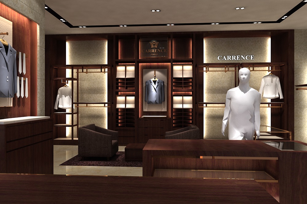 Retailing Custom Clothes Fashion Display Racks 1