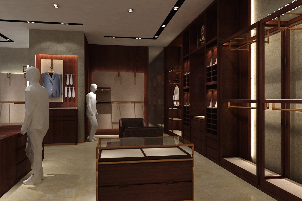 Retailing Custom Clothes Fashion Display Racks 2