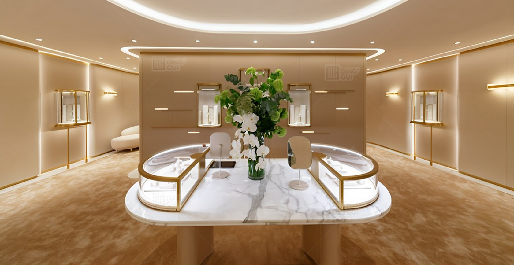 British high-end jewelry brand showcase customization project 1