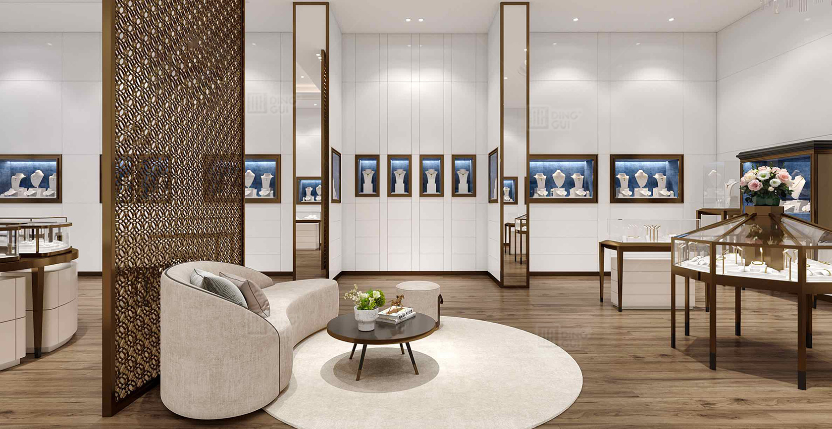 Projek Pameran Jenama Rantaian Barang Kemas Mewah Di Mauritius 2