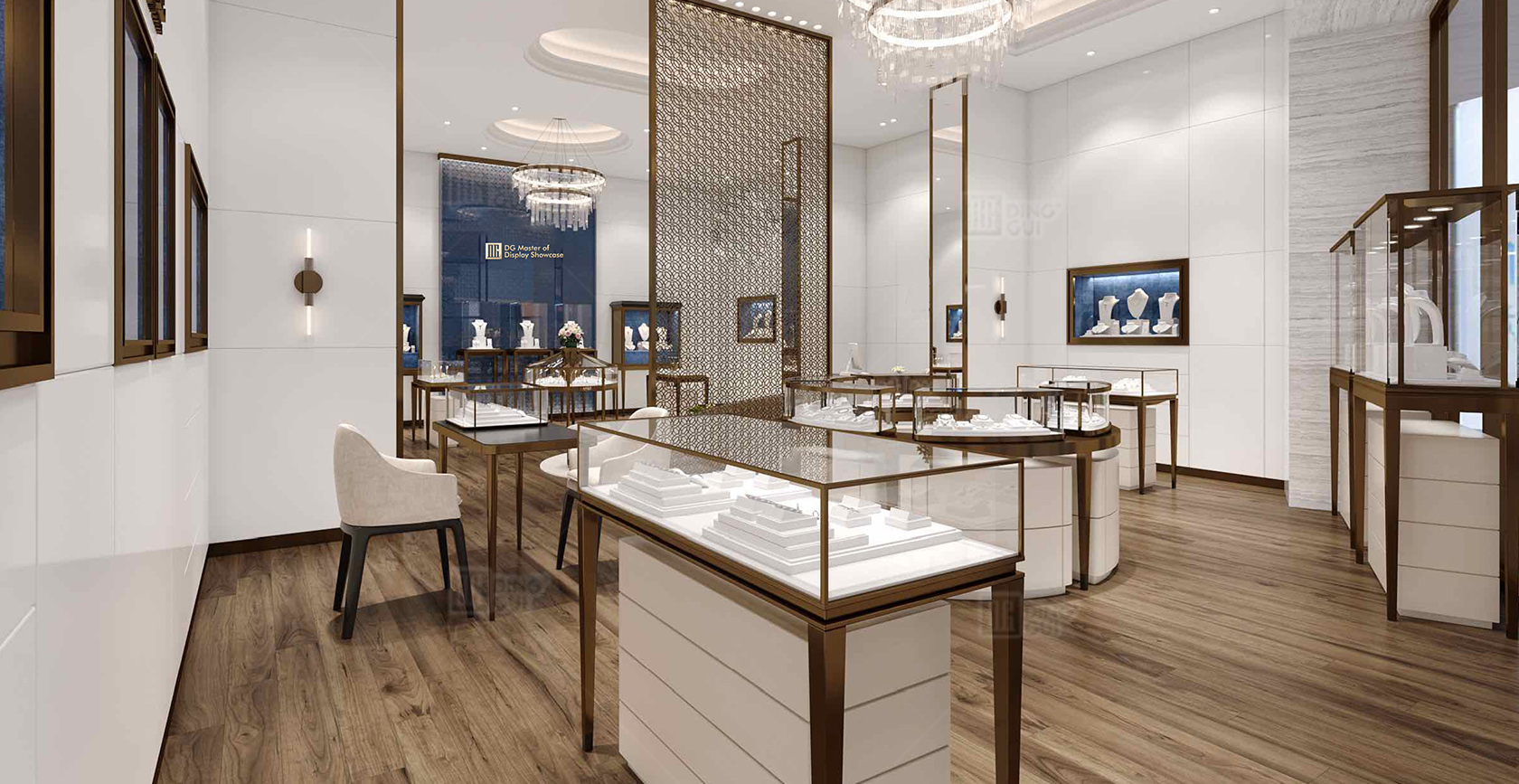 Projek Pameran Jenama Rantaian Barang Kemas Mewah Di Mauritius 1