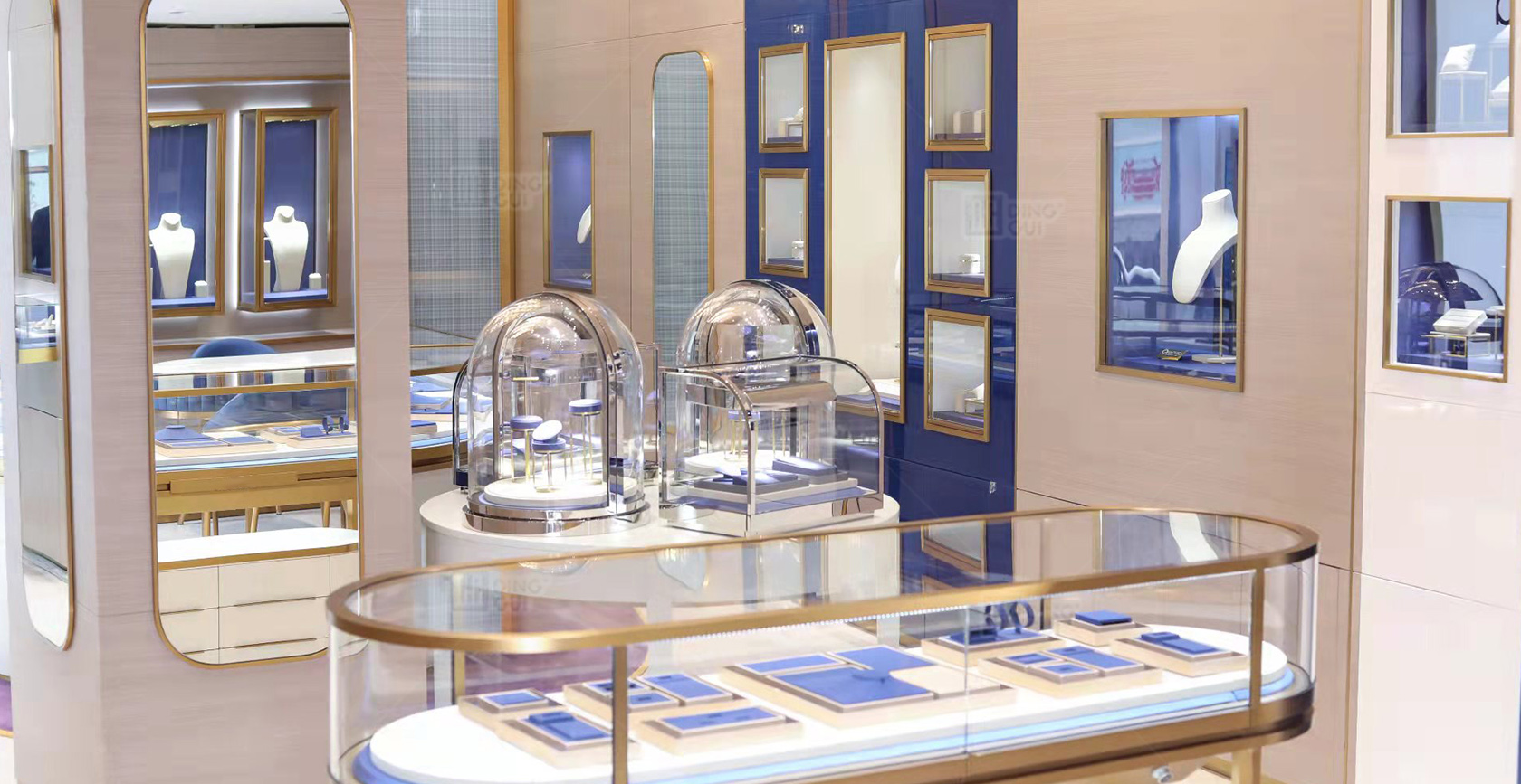 Luxe high-end intelligent sieraden showcase project in Marokko 3