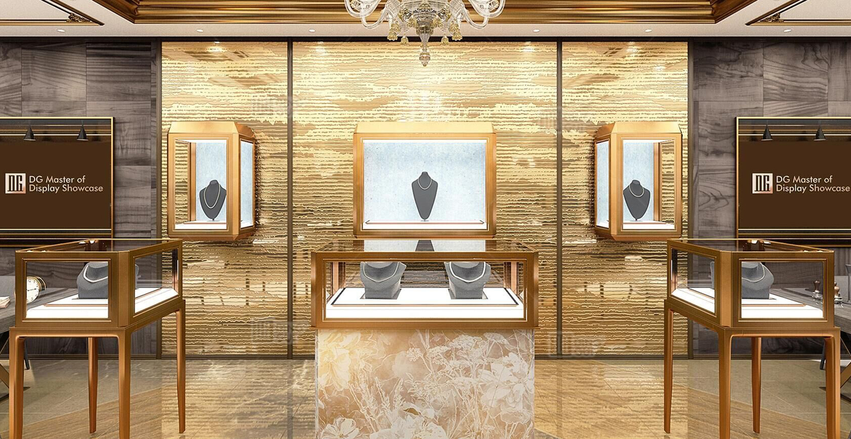 Saudi High-end Jewelry Store Design Project 3