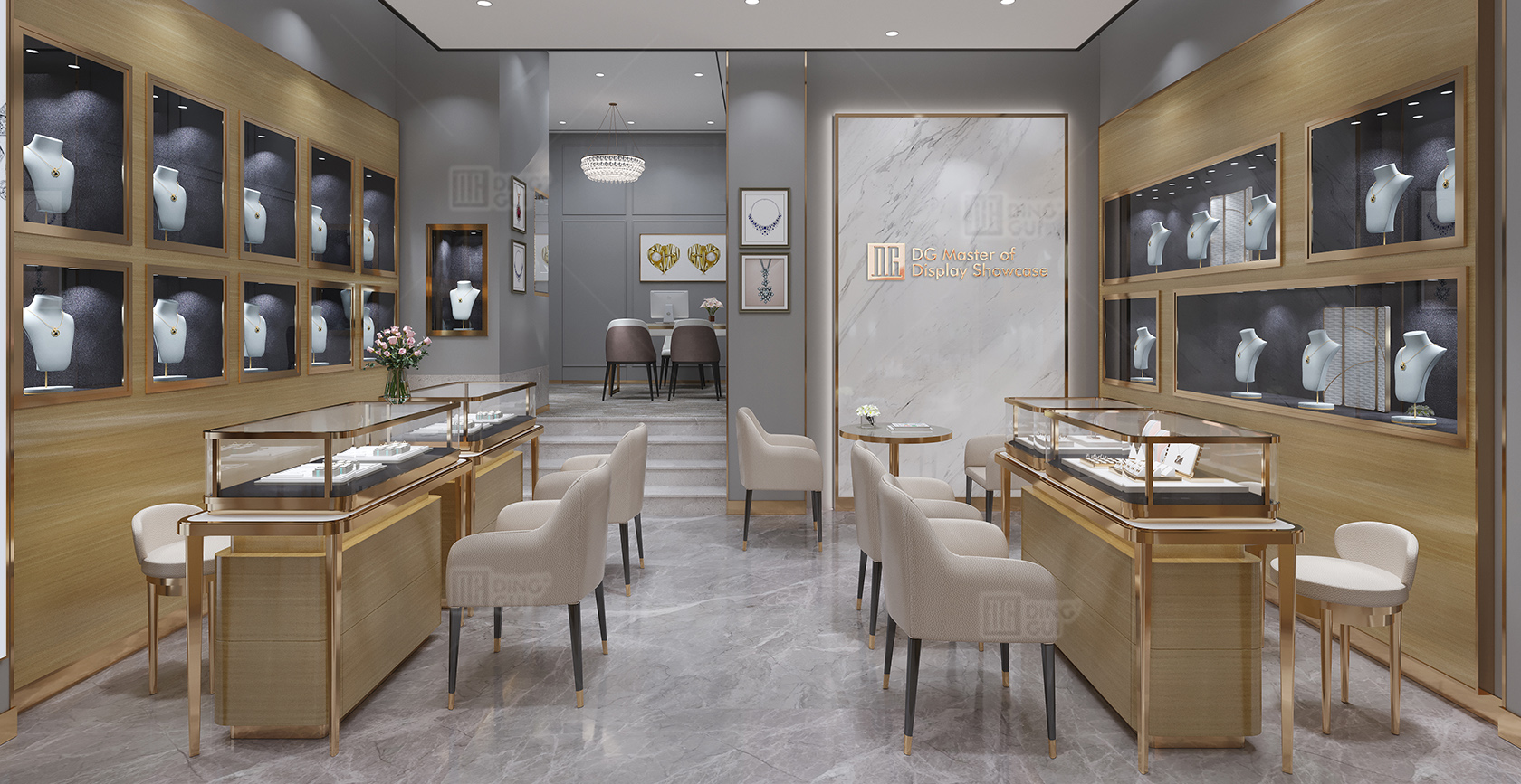 Projekt amerykańskiej sieci marek biżuterii wysokiej klasy 2