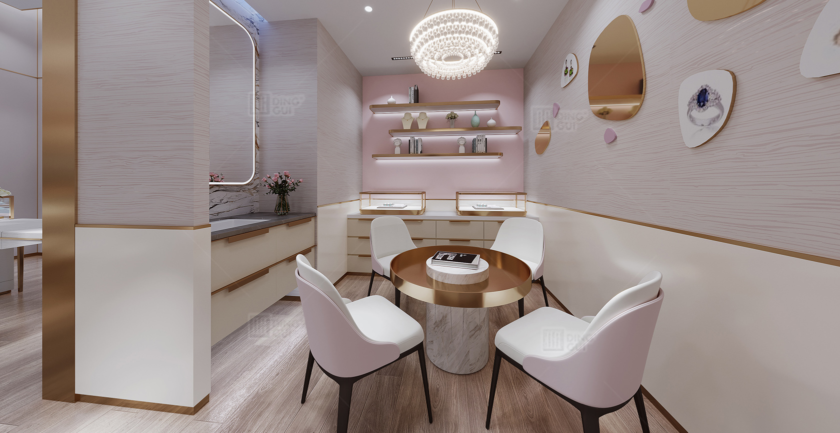 High-end jewelry brand collective store project In Australia 3