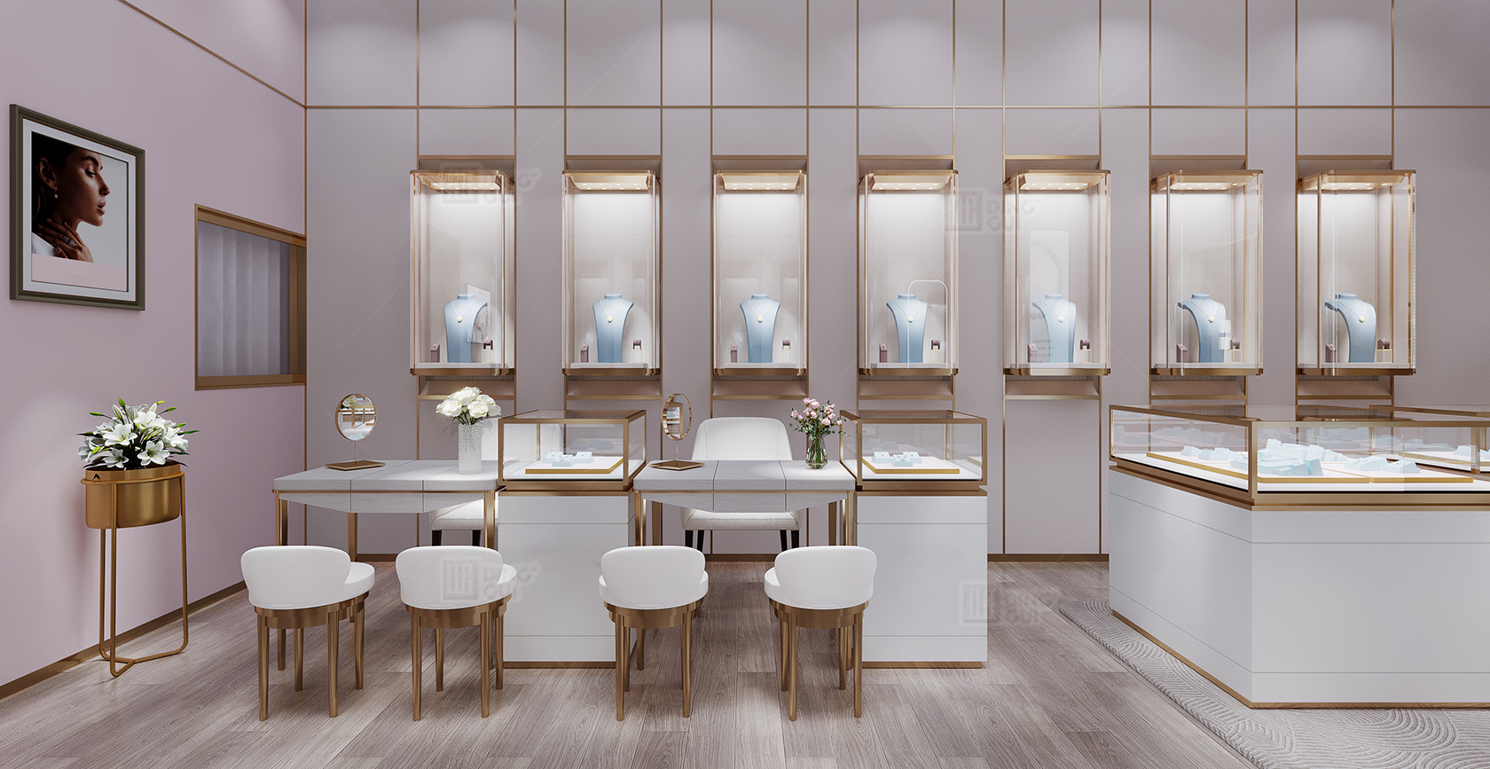 High-end jewelry brand collective store project In Australia 2