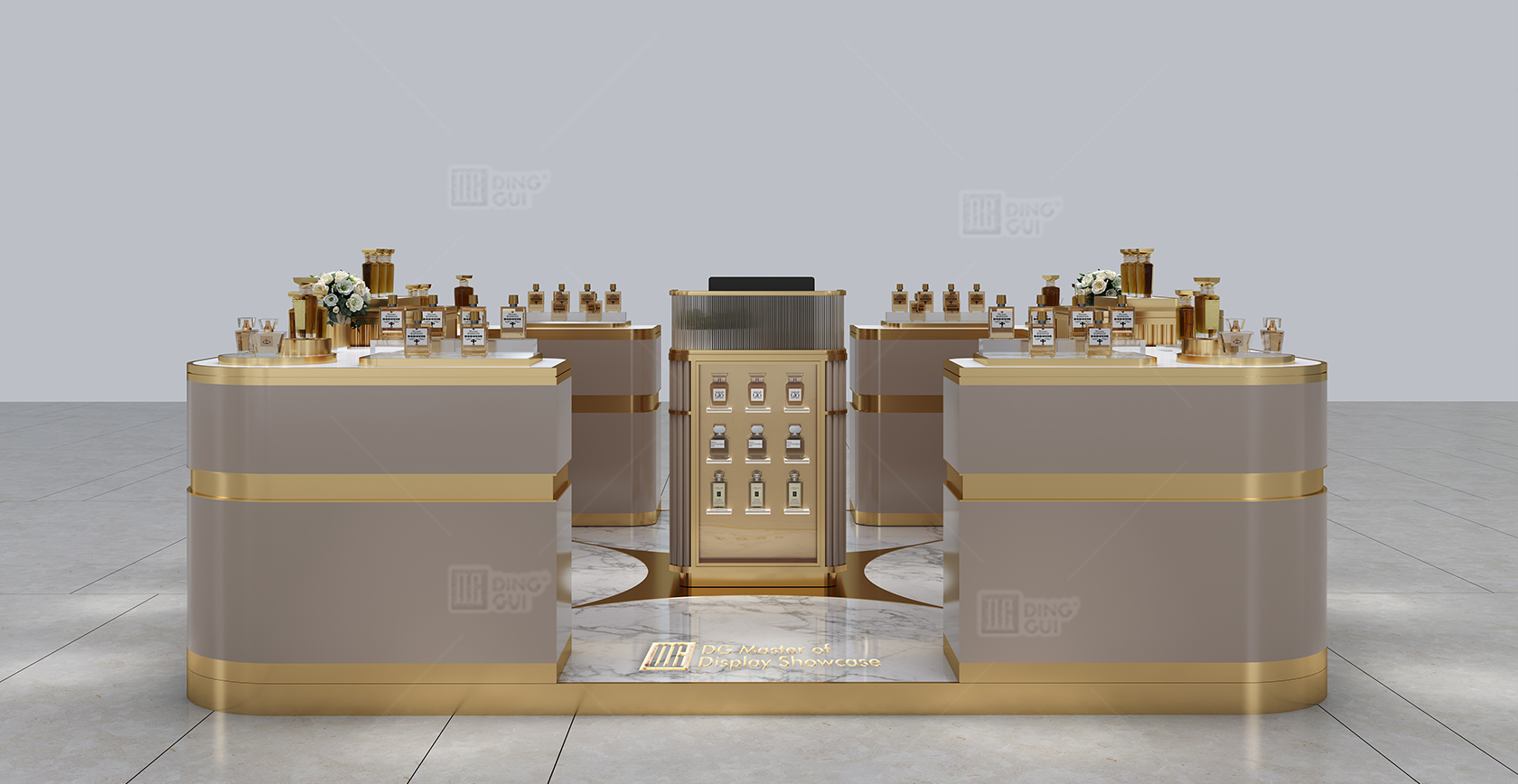 Middle Eastern time-honored perfume chain brand showcase customization project 3