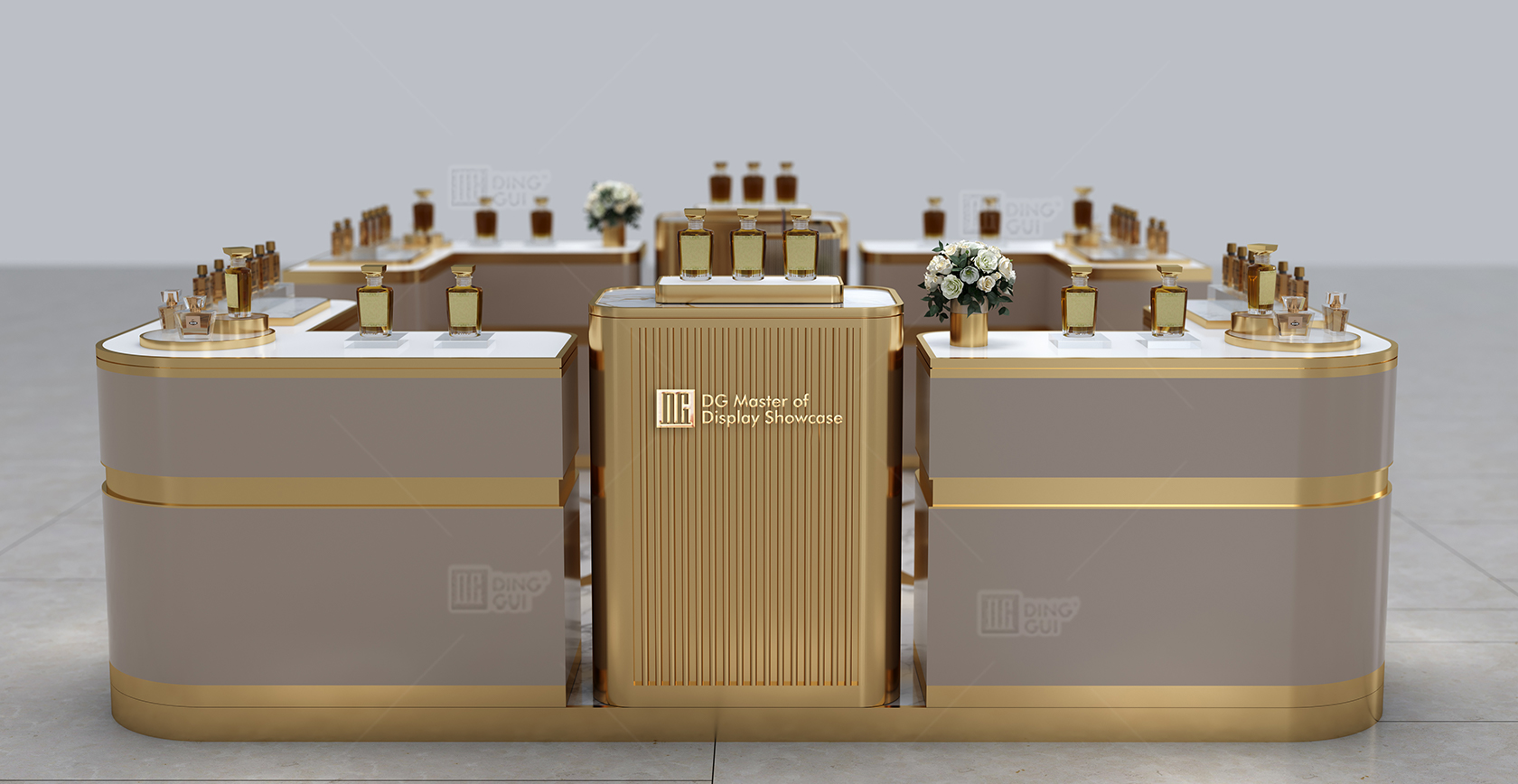 Middle Eastern time-honored perfume chain brand showcase customization project 1