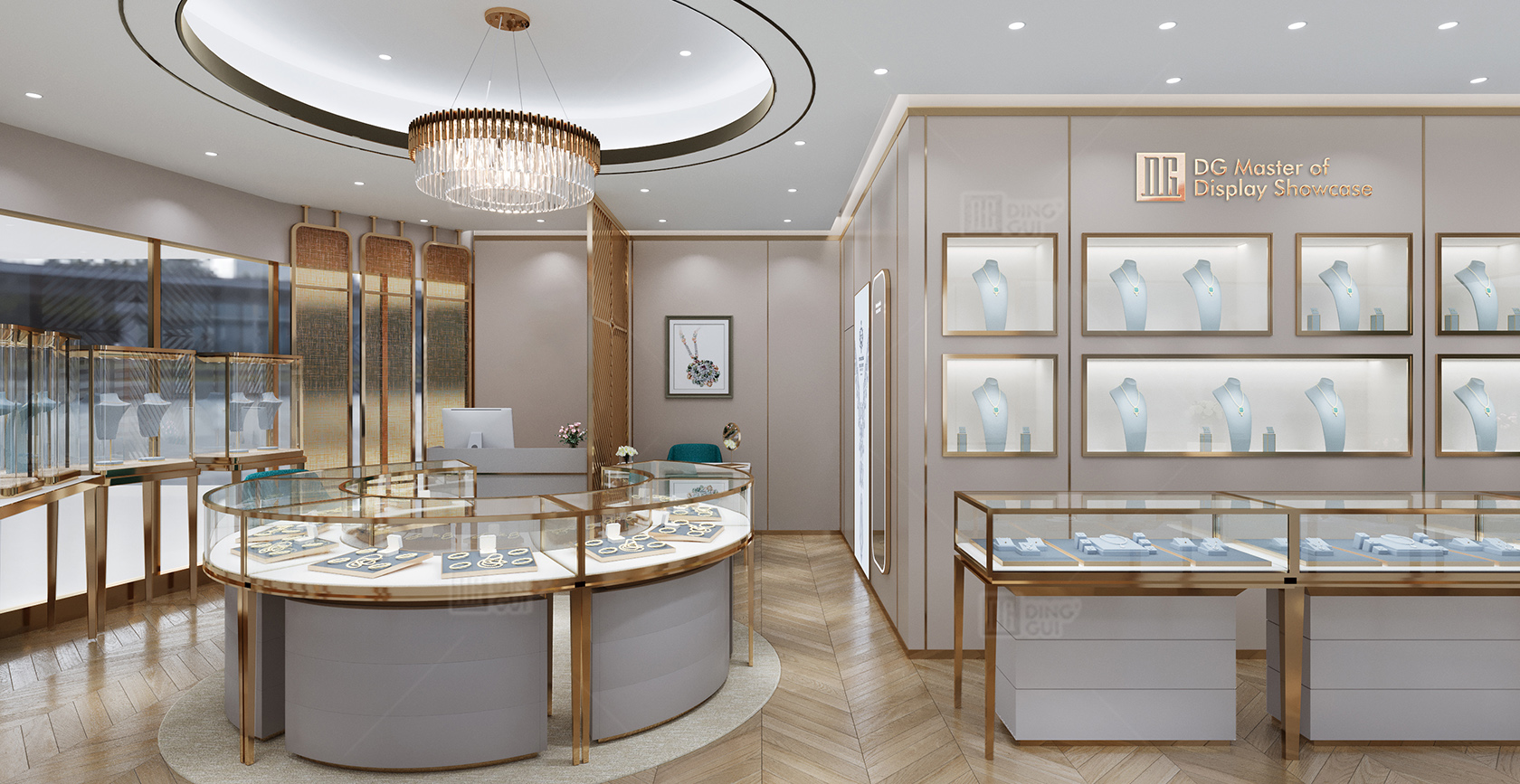 Projekt luksusowej marki biżuterii Laos 2