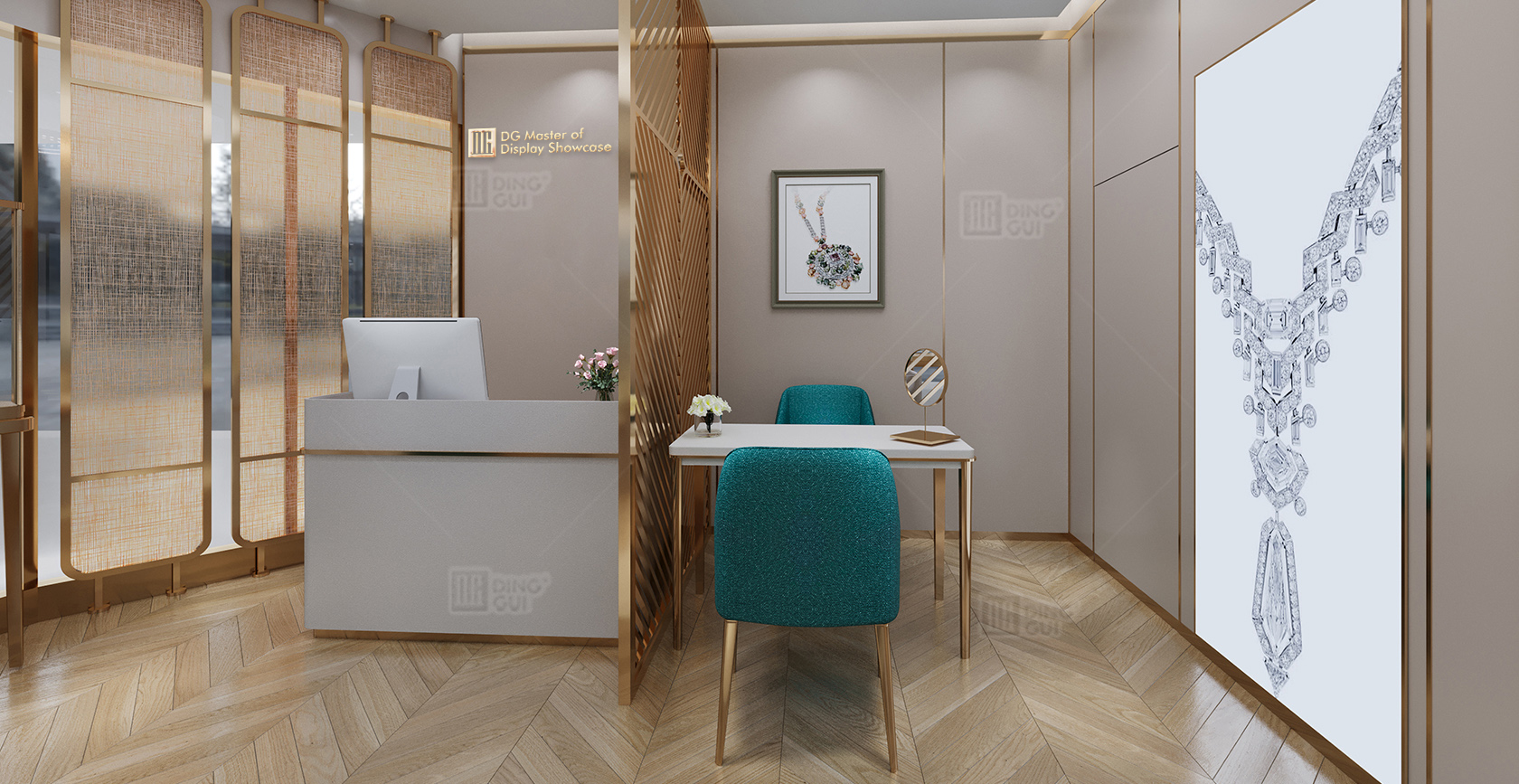 Projekt luksusowej marki biżuterii Laos 4