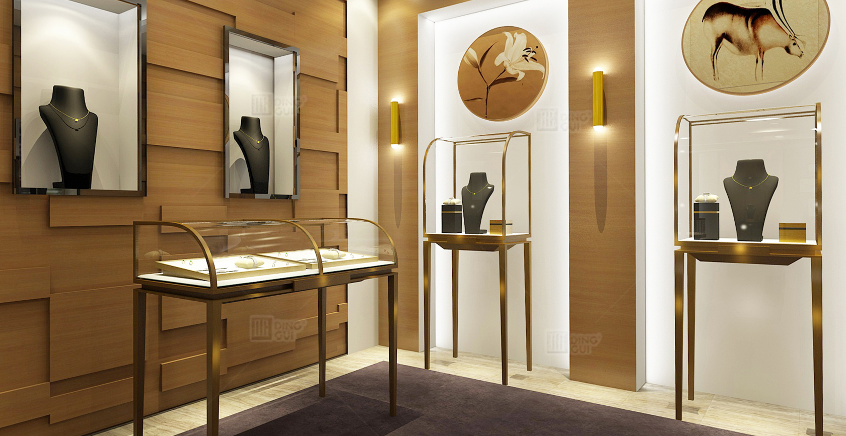 Projekt značky luxusného klenotníckeho reťazca v SAE 3