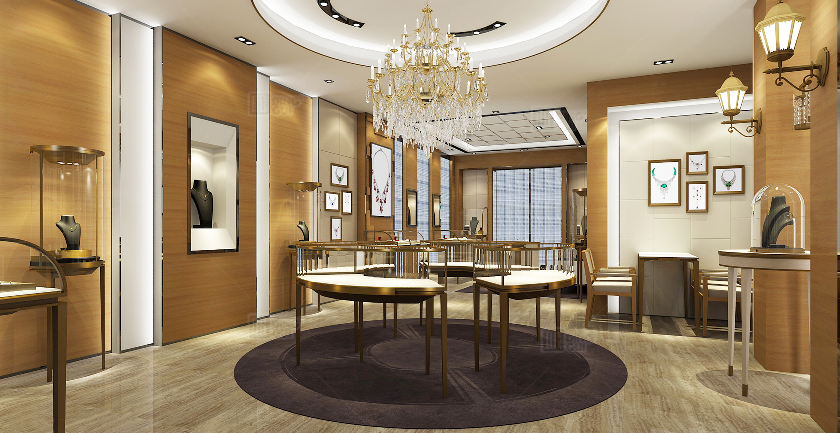 Projekt značky luxusného klenotníckeho reťazca v SAE 1