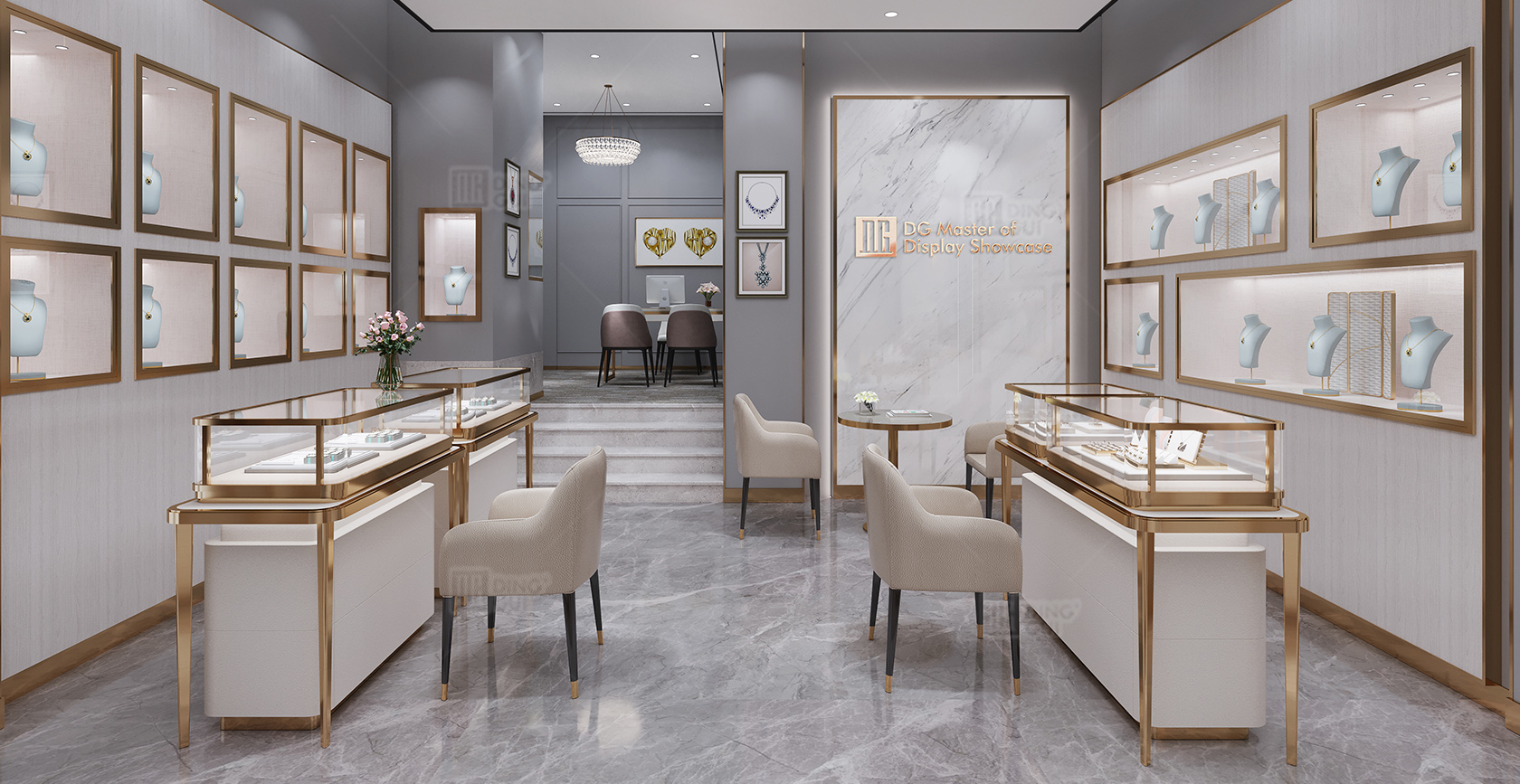 High-end jewelry chain brand project In USA 3