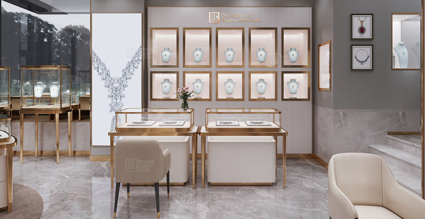 High-end jewelry chain brand project In USA 2