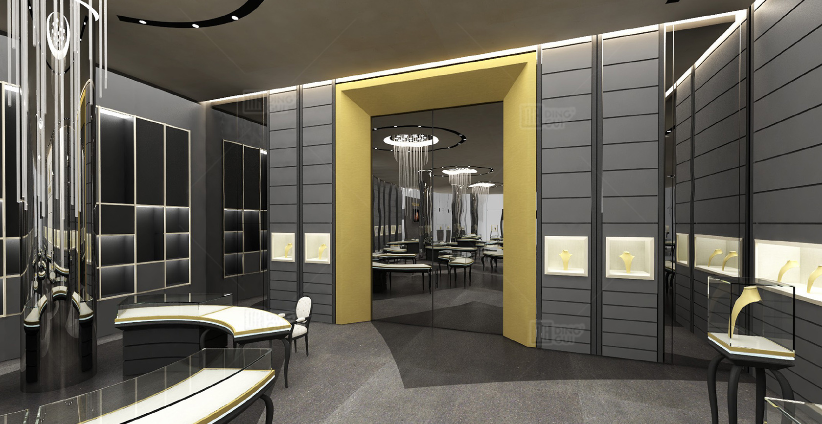 Zintegrowany sklep z markami biżuterii wysokiej klasy w Arabii Saudyjskiej 4