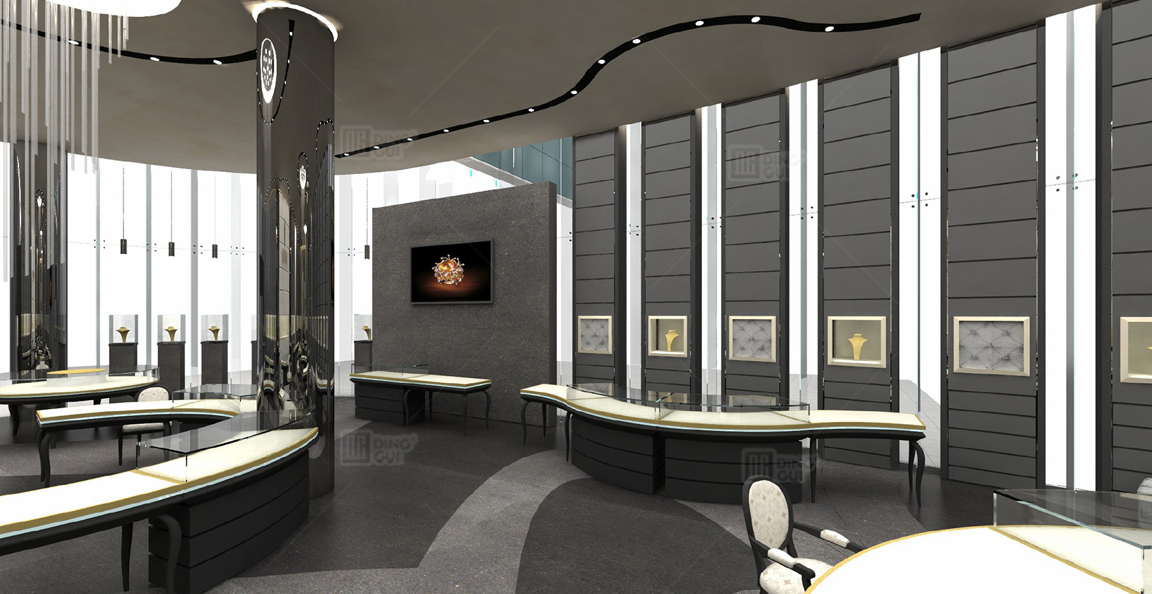 Zintegrowany sklep z markami biżuterii wysokiej klasy w Arabii Saudyjskiej 3