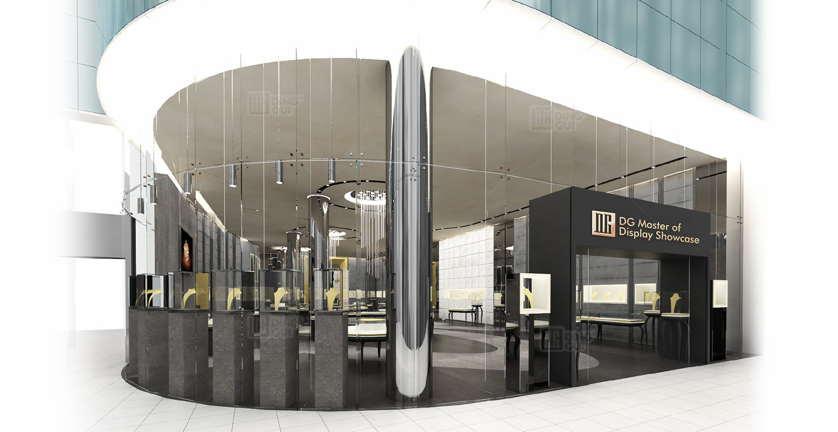 Zintegrowany sklep z markami biżuterii wysokiej klasy w Arabii Saudyjskiej 1